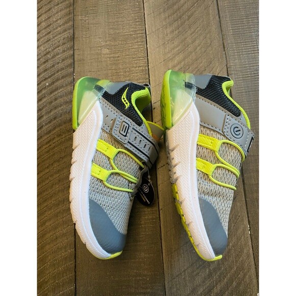 Saucony child flash glow sneaker - Picture 4 of 8
